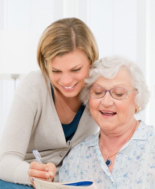 The joy of shared activities like crossword puzzles at Mira Vie retirement community in East Brunswick, where generations bond and memories are made.